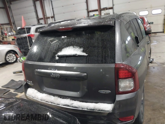 2017 Jeep Compass High Altitude with VIN 1C4NJDEB6HD192808, listed as a IAAI auction lot 41287965 with 68,357 mi miles. Bid and sale history available at carsss.com. Image 16.