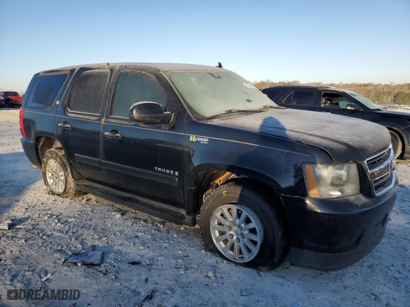 2008 Chevrolet Tahoe Hybrid with VIN 1GNFC135X8R207864, listed as a Copart auction lot 42554865 with NaN miles and Salvage Title. Bid and sale history available at carsss.com. Image 4.
