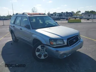 2003 Subaru Forester XS with VIN JF1SG65683H743327, listed as a IAAI auction lot 42051742 with 1 mi miles. Bid and sale history available at carsss.com. Image 6.