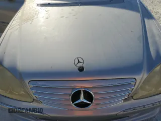 2004 Mercedes-Benz S-Class with VIN WDBNG75J24A416688, listed as a Copart auction lot 75614554 with 0 mi miles and Salvage Title. Bid and sale history available at carsss.com. Image 11.