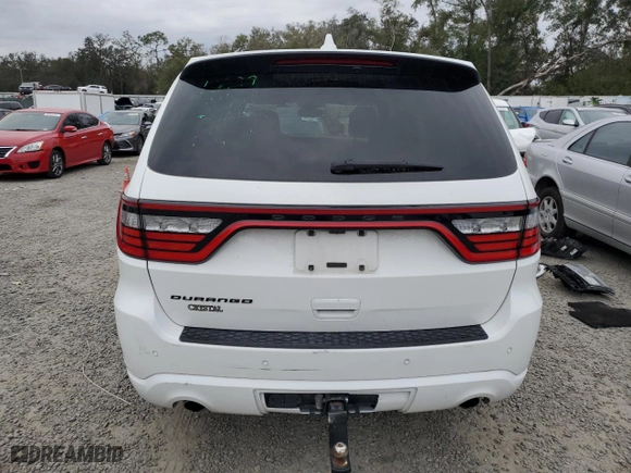 2022 Dodge Durango SXT with VIN 1C4RDHAG3NC159249, listed as a Copart auction lot 88128705 with 58,972 mi miles and Salvage Title. Bid and sale history available at carsss.com. Image 6.
