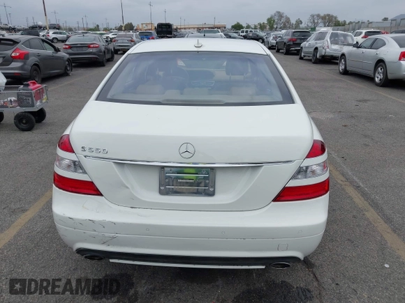 2009 Mercedes-Benz S-Class 5.5L V8 with VIN WDDNG71X89A245647, listed as a IAAI auction lot 41991864 with 81,766 mi miles. Bid and sale history available at carsss.com. Image 16.