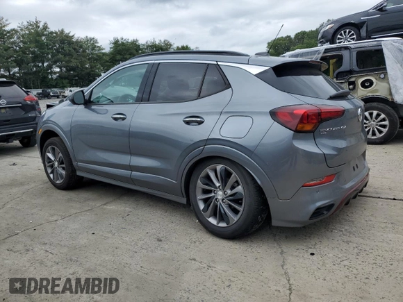 2021 Buick Encore GX Essence with VIN KL4MMGSL9MB070851, listed as a Copart auction lot 62537435 with Not provided miles and Salvage title. Bid and sale history available at DreamBid. Image 2.