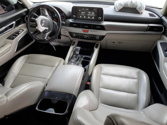 2020 Kia Telluride S with VIN 5XYP64HC7LG006959, listed as a Copart auction lot 55850595 with 74,974 mi miles and Salvage title. Bid and sale history available at DreamBid. Image 8.
