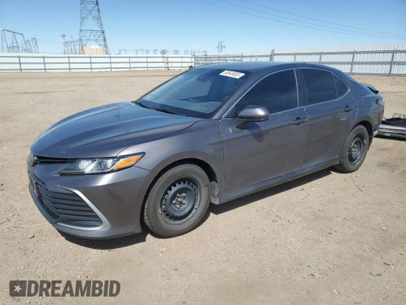 2021 Toyota Camry Hybrid LE with VIN 4T1C31AK2MU553138, listed as a Copart auction lot 50543655 with 167,242 mi miles and Salvage Title. Bid and sale history available at carsss.com. Image 1.