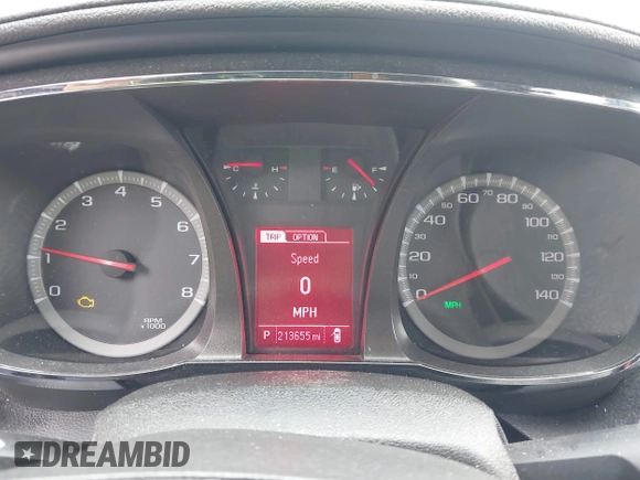 2015 GMC Terrain SLT with VIN 2GKFLTE36F6165433, listed as a IAAI auction lot 41801910 with 213,655 mi miles and . Bid and sale history available at DreamBid. Image 7.