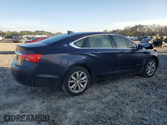 2018 Chevrolet Impala LT with VIN 2G1105S35J9173554, listed as a Copart auction lot 80760604 with 159,519 mi miles and Salvage Title. Bid and sale history available at DreamBid. Image 3.