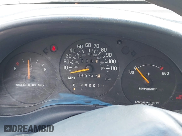 1995 Chevrolet Lumina with VIN 2G1WL52M8S1200543, listed as a IAAI auction lot 41513411 with 160,747 mi miles and . Bid and sale history available at DreamBid. Image 7.