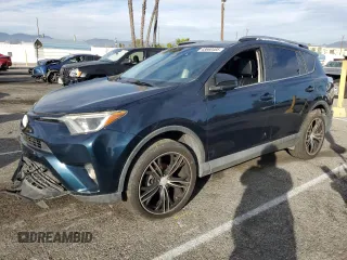 2017 Toyota RAV4 LE with VIN 2T3BFREV4HW660064, listed as a Copart auction lot 43660485 with 100,225 mi miles and Salvage Title. Bid and sale history available at DreamBid. Image 1.