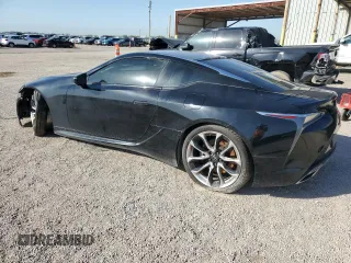 2021 Lexus LC with VIN JTHBP5AY5MA101698, listed as a Copart auction lot 48954355 with 39,483 mi miles and Clean Title. Bid and sale history available at carsss.com. Image 2.