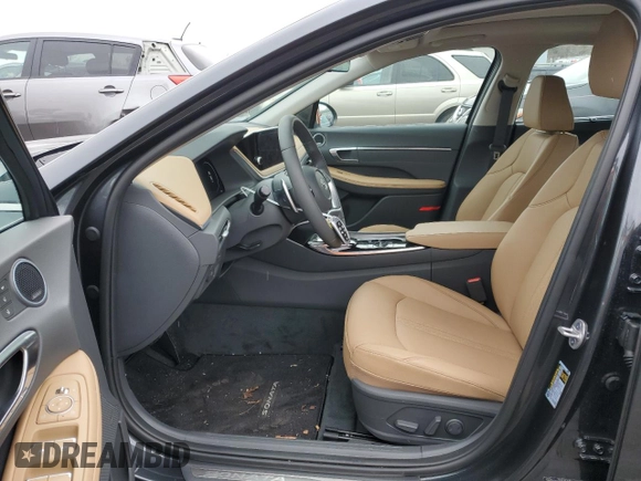 2023 Hyundai Sonata Hybrid Limited with VIN KMHL54JJXPA056024, listed as a Copart auction lot 39014623 with 646 mi miles. Bid and sale history available at carsss.com. Image 7.