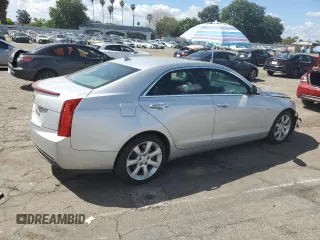 2013 Cadillac ATS with VIN 1G6AA5RA0D0174072, listed as a Copart auction lot 51001525 with 134,967 mi miles and Salvage title. Bid and sale history available at DreamBid. Image 3.