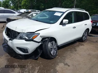 2018 Nissan Pathfinder SL z VIN 5N1DR2MM1JC602675, wystawiony jako IAAI lot #42276794 z przebiegiem 105 163 mil mil oraz . Historia ofert i sprzedaży dostępna na DreamBid. Obrazek 2.