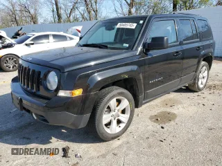 2017 Jeep Patriot Latitude with VIN 1C4NJPFB4HD152761, listed as a Copart auction lot 50485745 with 90,539 mi miles and Salvage title. Bid and sale history available at DreamBid. Image 1.