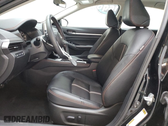 2025 Nissan Altima SR with VIN 1N4BL4CV0SN310045, listed as a Copart auction lot 55051075 with 12,925 mi miles and Clean Title. Bid and sale history available at DreamBid. Image 7.