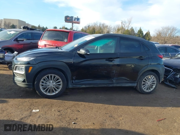2021 Hyundai Kona SEL with VIN KM8K22AA3MU747284, listed as a IAAI auction lot 41609261 with 82,778 mi miles. Bid and sale history available at carsss.com. Image 14.