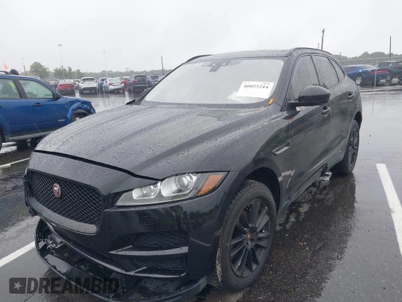 2018 Jaguar F-Pace 25t Prestige with VIN SADCK2FX8JA257821, listed as a IAAI auction lot 40053244 with 111,254 mi miles and . Bid and sale history available at DreamBid. Image 17.