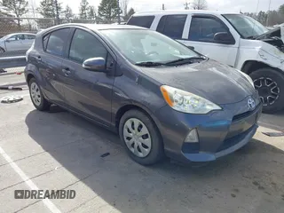 2013 Toyota Prius One with VIN JTDKDTB3XD1531535, listed as a IAAI auction lot 41723774 with 135,518 mi miles. Bid and sale history available at carsss.com. Image 1.