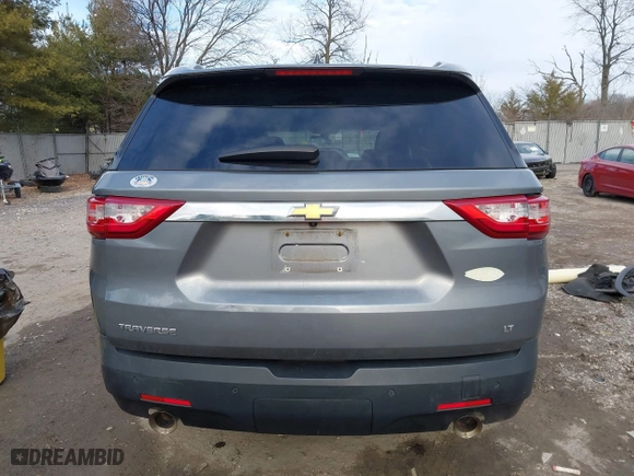 2018 Chevrolet Traverse LT Cloth with VIN 1GNERGKW6JJ224916, listed as a IAAI auction lot 41627315 with 180,639 mi miles. Bid and sale history available at carsss.com. Image 16.
