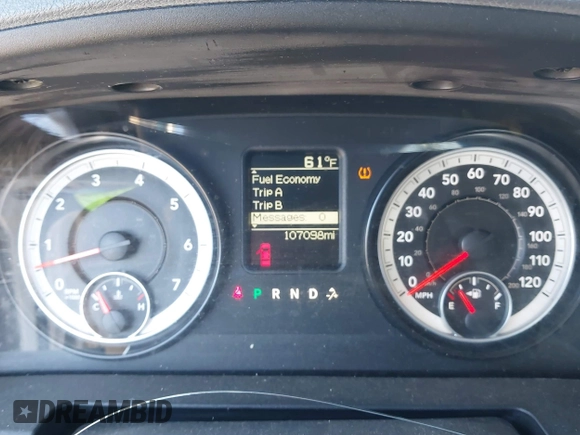 2014 Ram 1500 Express z VIN 1C6RR7FT3ES192539, wystawiony jako IAAI lot #41760162 z przebiegiem 107 098 mil mil oraz . Historia ofert i sprzedaży dostępna na DreamBid. Obrazek 7.
