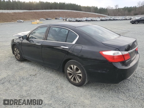 2014 Honda Accord LX with VIN 1HGCR2F38EA302400, listed as a Copart auction lot 85109084 with 222,969 mi miles and Salvage Title. Bid and sale history available at carsss.com. Image 2.
