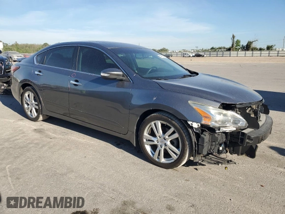 2015 Nissan Altima SL with VIN 1N4BL3AP9FC186454, listed as a Copart auction lot 49825055 with 85,319 mi miles and Salvage Title. Bid and sale history available at DreamBid. Image 4.