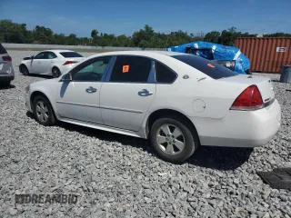 2011 Chevrolet Impala LT Fleet z VIN 2G1WG5EK3B1215367, wystawiony jako Copart lot #52008935 z przebiegiem 122 602 mil mil oraz Czysty tytuł • Clean title. Historia ofert i sprzedaży dostępna na DreamBid. Obrazek 2.