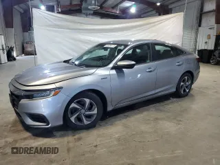 2019 Honda Insight EX z VIN 19XZE4F56KE023943, wystawiony jako Copart lot #55554415 z przebiegiem 168 666 mil mil oraz Szkoda całkowita • Salvage title. Historia ofert i sprzedaży dostępna na DreamBid. Obrazek 1.