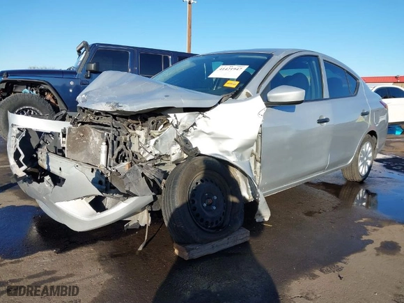 2016 Nissan Versa SV with VIN 3N1CN7AP5GL846370, listed as a IAAI auction lot 41421947 with 65,927 mi miles. Bid and sale history available at carsss.com. Image 2.