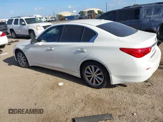 2016 Infiniti Q50 3.0t Premium with VIN JN1EV7AP8GM306347, listed as a IAAI auction lot 42013538 with 199,065 mi miles. Bid and sale history available at carsss.com. Image 3.