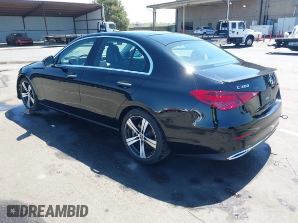 2022 Mercedes-Benz C 300 with VIN W1KAF4HB4NR011074, listed as a IAAI auction lot 42077950 with 16,438 mi miles and . Bid and sale history available at DreamBid. Image 3.