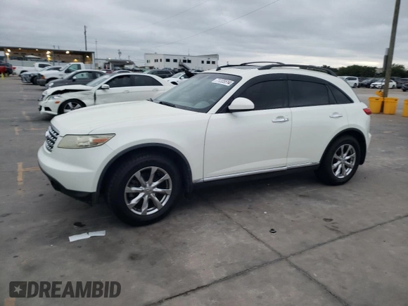 2008 Infiniti FX with VIN JNRAS08W38X203314, listed as a Copart auction lot 71205514 with 171,538 mi miles and Clean title. Bid and sale history available at DreamBid. Image 1.