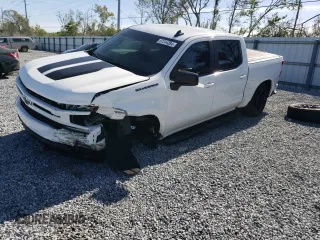 2021 Chevrolet Silverado 1500 RST with VIN 1GCPWDED9MZ431342, listed as a Copart auction lot 87244234 with 64,518 mi miles and Salvage Title. Bid and sale history available at carsss.com. Image 1.
