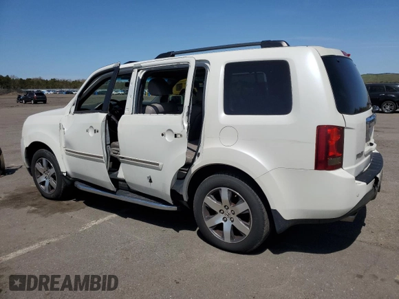 2013 Honda Pilot Touring with VIN 5FNYF4H95DB021039, listed as a Copart auction lot 54518135 with 95,244 mi miles and Salvage title. Bid and sale history available at DreamBid. Image 2.