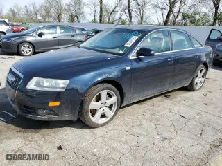 2008 Audi A6 with VIN WAUDH74F18N131497, listed as a Copart auction lot 50398155 with 134,473 mi miles and Salvage Title. Bid and sale history available at carsss.com. Image 1.