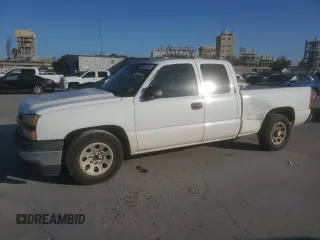 2006 Chevrolet Silverado 1500 Work Truck with VIN 1GCEC19X56Z272244, listed as a Copart auction lot 50777705 with 243,735 mi miles and Salvage Title. Bid and sale history available at carsss.com. Image 1.