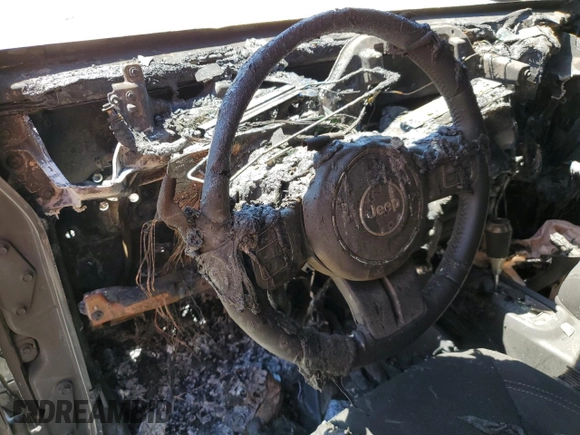 2017 Jeep Wrangler Unlimited Sahara with VIN 1C4BJWEG7HL513156, listed as a Copart auction lot 54122795 with Not provided miles and Salvage title. Bid and sale history available at DreamBid. Image 9.