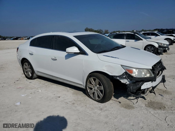 2011 Buick LaCrosse CXL with VIN 1G4GD5ED3BF134492, listed as a Copart auction lot 47122605 with 113,995 mi miles and Salvage Title. Bid and sale history available at carsss.com. Image 4.