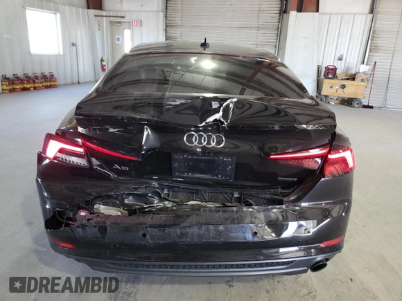 2019 Audi A5 Sportback Premium Plus with VIN WAUENCF56KA045479, listed as a Copart auction lot 47790983 with 43,128 mi miles. Bid and sale history available at carsss.com. Image 6.