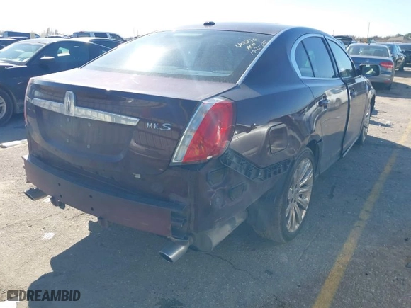 2011 Lincoln MKS with VIN 1LNHL9DR5BG602423, listed as a IAAI auction lot 41411341 with 163,558 mi miles. Bid and sale history available at carsss.com. Image 4.