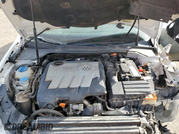 2012 Volkswagen Jetta TDI w/Sunroof with VIN 3VWPL7AJ3CM624072, listed as a Copart auction lot 60469855 with Not provided miles and Salvage title. Bid and sale history available at DreamBid. Image 11.