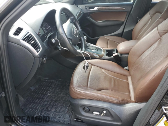 2014 Audi Q5 Premium with VIN WA1CFAFP0EA041083, listed as a Copart auction lot 55646555 with 143,333 mi miles and Clean title. Bid and sale history available at DreamBid. Image 7.