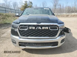 2025 Ram 1500 Big Horn with VIN 1C6SRFFP3SN584185, listed as a Copart auction lot 53614315 with 19,498 mi miles and Clean Title. Bid and sale history available at carsss.com. Image 5.