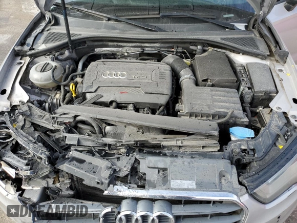 2016 Audi A3 1.8T Premium with VIN WAUA7GFF3G1027859, listed as a Copart auction lot 81102123 with 87,479 mi miles. Bid and sale history available at carsss.com. Image 11.