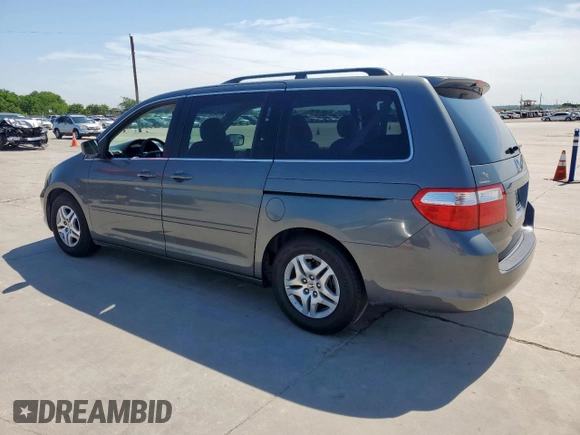 2007 Honda Odyssey EX with VIN 5FNRL38437B068697, listed as a Copart auction lot 60875505 with 211,688 mi miles and Salvage title. Bid and sale history available at DreamBid. Image 2.