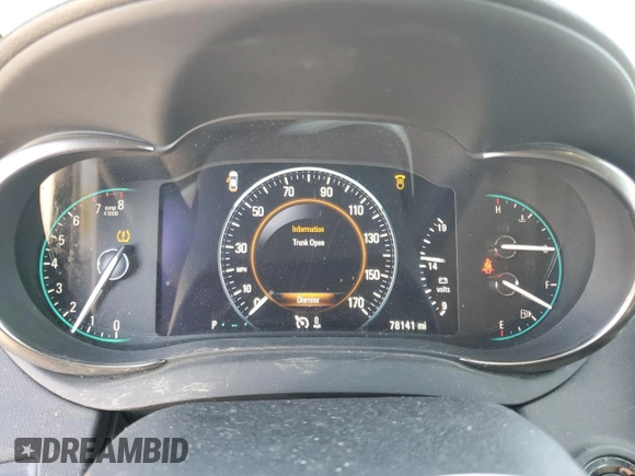 2015 Buick LaCrosse Premium II with VIN 1G4GF5G34FF208751, listed as a Copart auction lot 70413744 with 78,141 mi miles and Salvage Title. Bid and sale history available at DreamBid. Image 9.