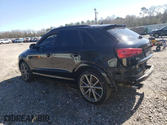 2018 Audi Q3 Premium Plus with VIN WA1HCCFSXJR030201, listed as a Copart auction lot 45162565 with 89,933 mi miles and Salvage title. Bid and sale history available at DreamBid. Image 2.