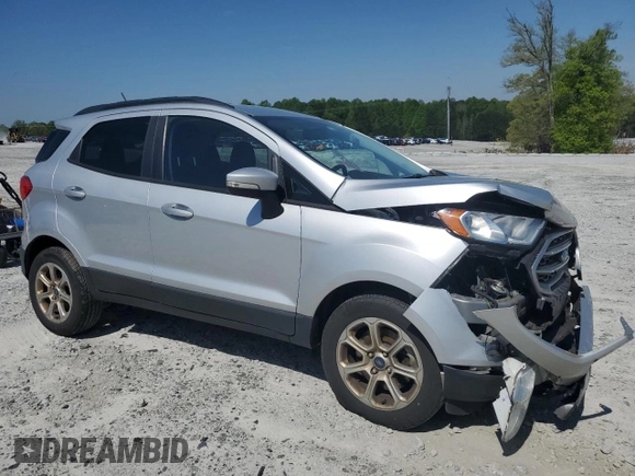 2020 Ford EcoSport SE z VIN MAJ3S2GE0LC352184, wystawiony jako Copart lot #52394035 z przebiegiem 94 063 mil mil oraz Szkody całkowita. Historia ofert i sprzedaży dostępna na DreamBid. Obrazek 4.