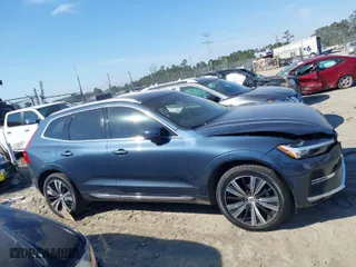2023 Volvo XC60 Ultimate Bright Theme with VIN YV4L12DF2P1369254, listed as a IAAI auction lot 41678883 with 24,881 mi miles. Bid and sale history available at carsss.com. Image 13.