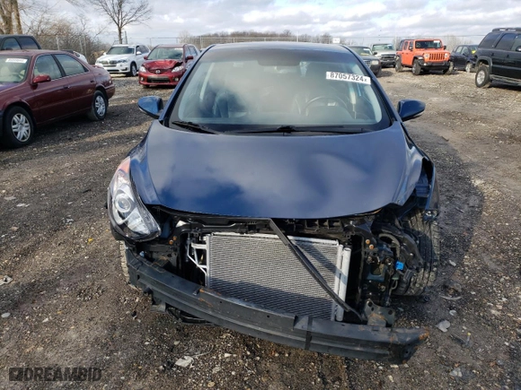 2014 Hyundai Elantra GT with VIN KMHD35LHXEU195740, listed as a Copart auction lot 87057324 with 56,010 mi miles and Clean Title. Bid and sale history available at carsss.com. Image 5.